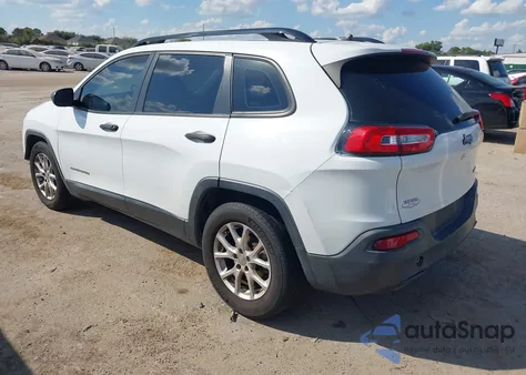 2015 Jeep Cherokee Sport z USA, uszkodzony, nr VIN 1C4PJLAB4FW631966